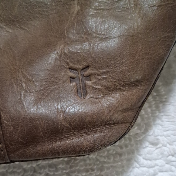 Frye Tan Leather Shoulder Bag - Picture 8 of 13